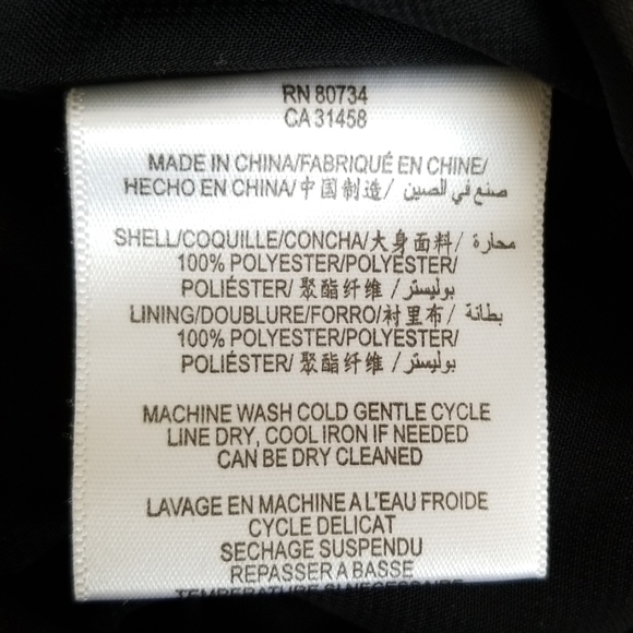 BCBGeneration Black&White Halter Romper XS NWT - Picture 7 of 7